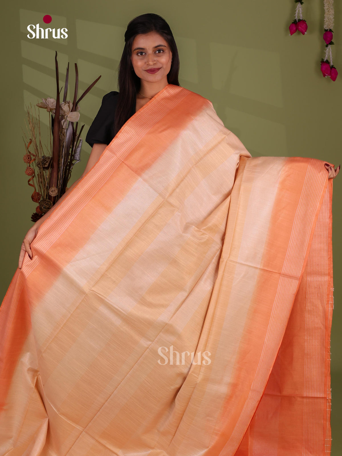Semi Tissue Saree - EJ13442