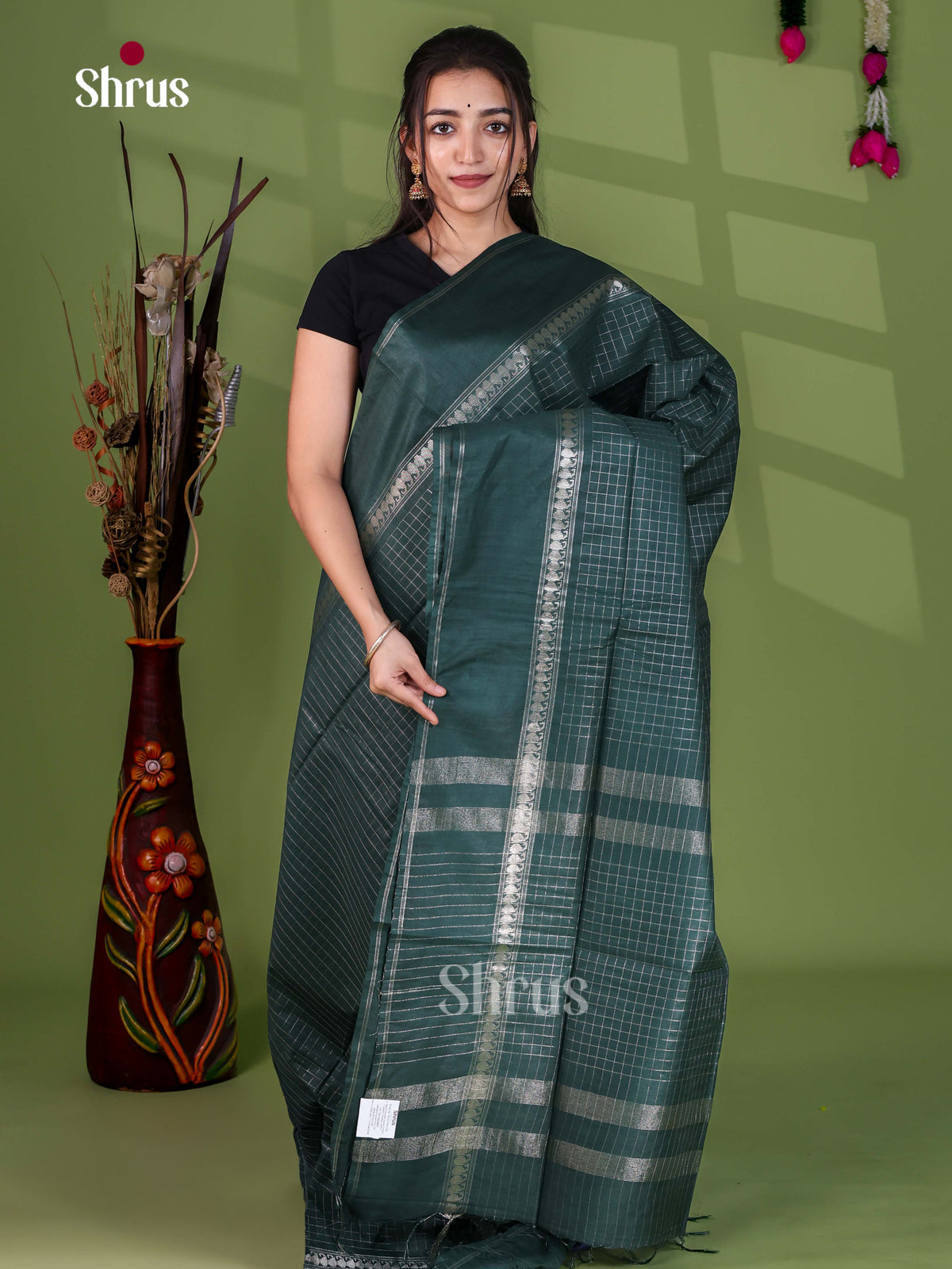 Zari Semi Tussar Saree - EJ13534