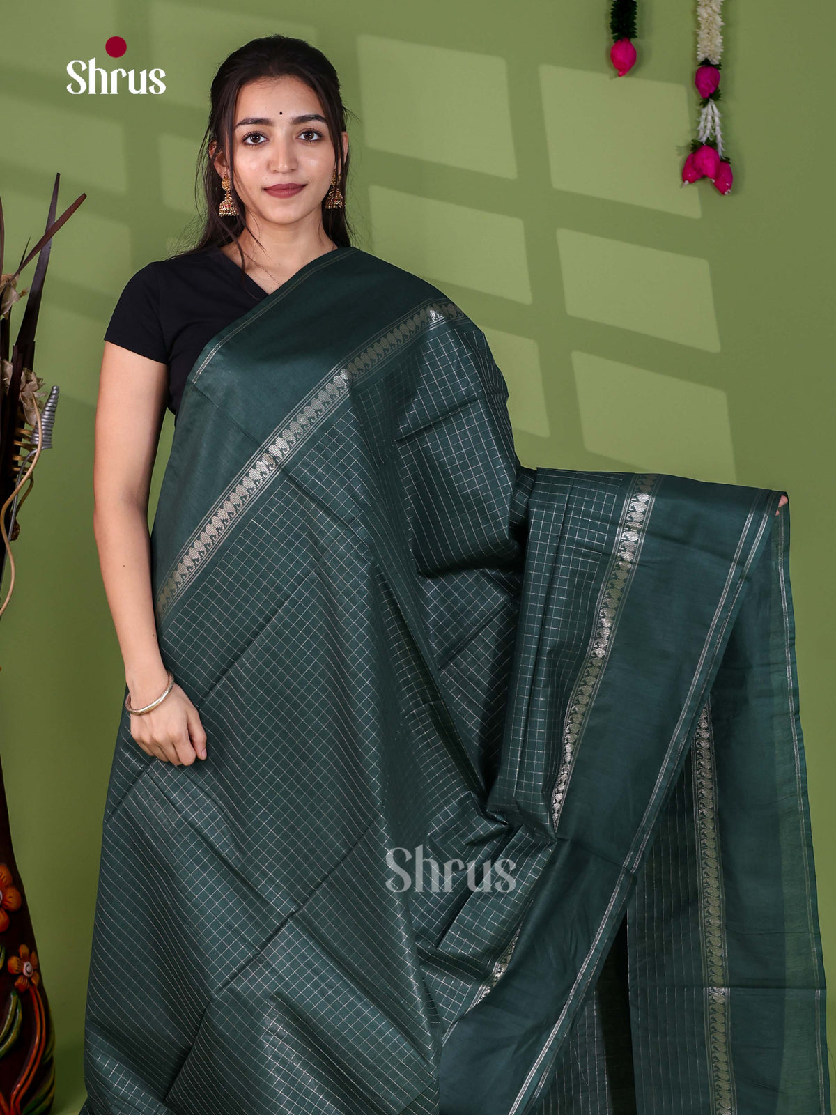 Zari Semi Tussar Saree - EJ13534