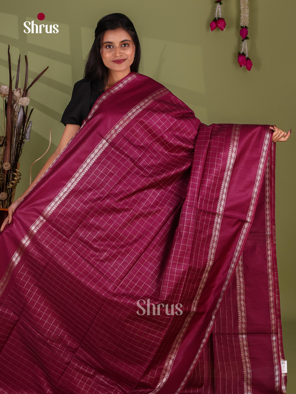 Zari Semi Tussar Saree - EJ13544