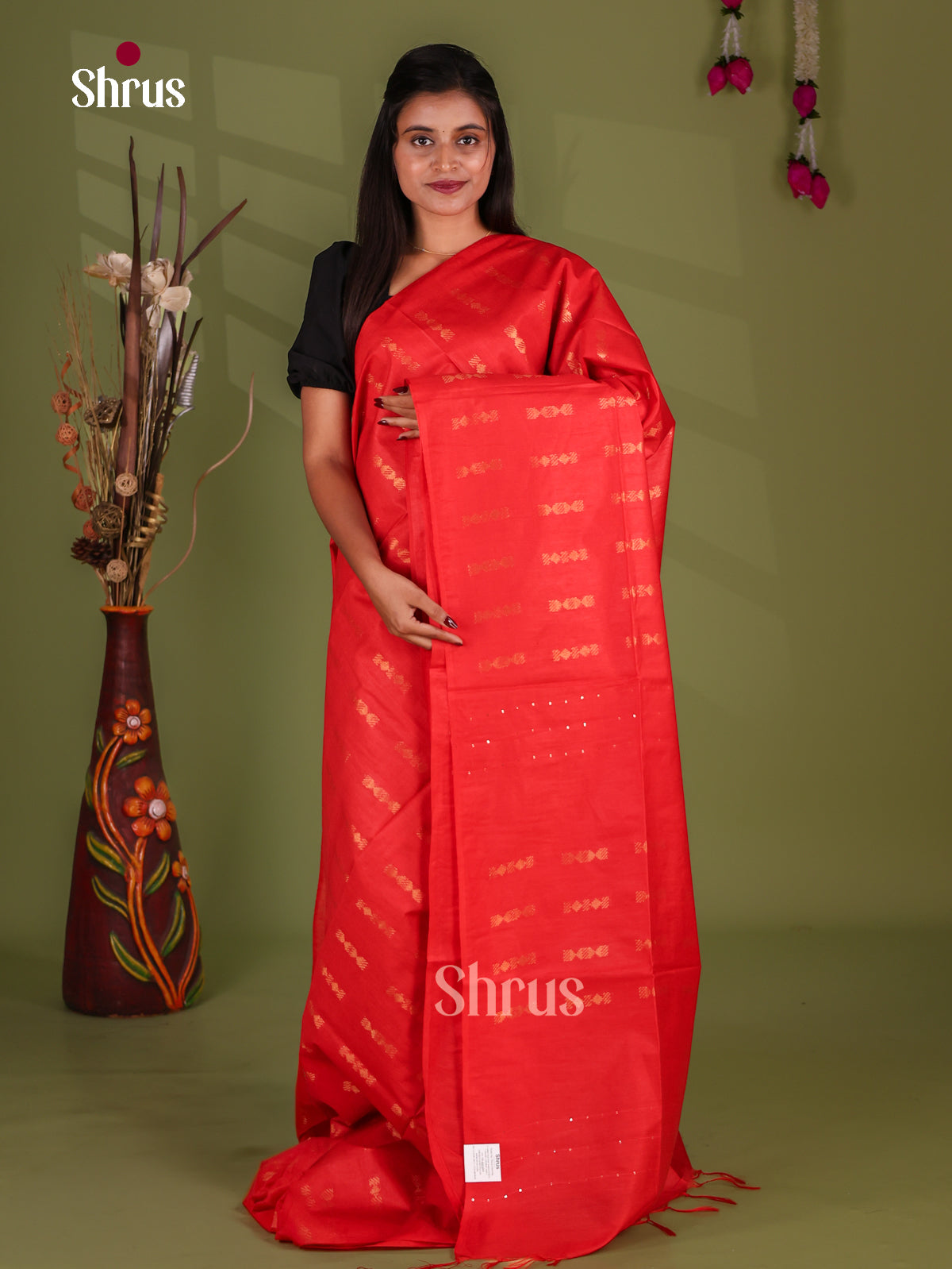 Zari Semi Tussar Saree - EJ13555