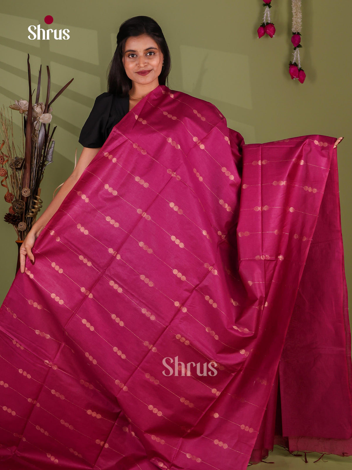 Zari Semi Tussar Saree - EJ13560
