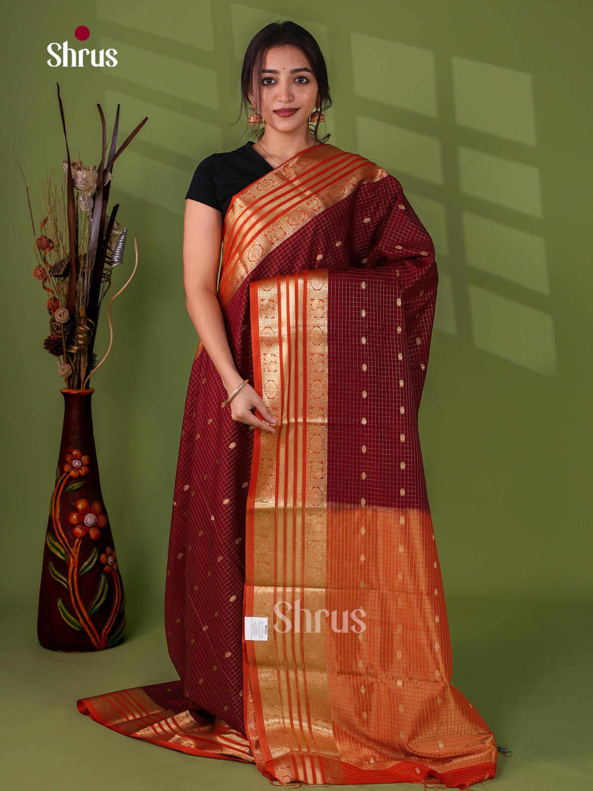 Semi Mysoresilk Saree - EJ14127