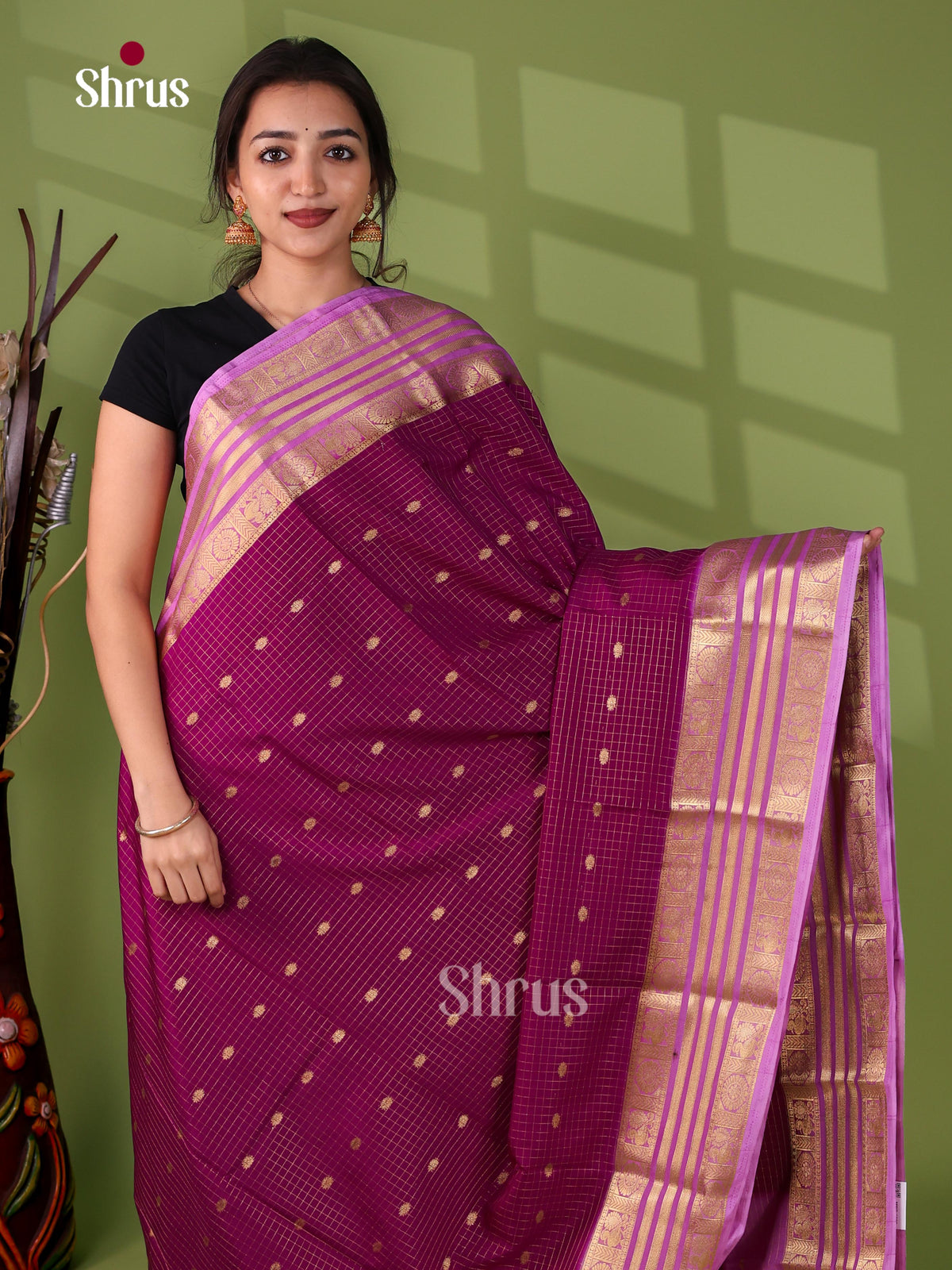 Semi Mysoresilk Saree - EJ14128