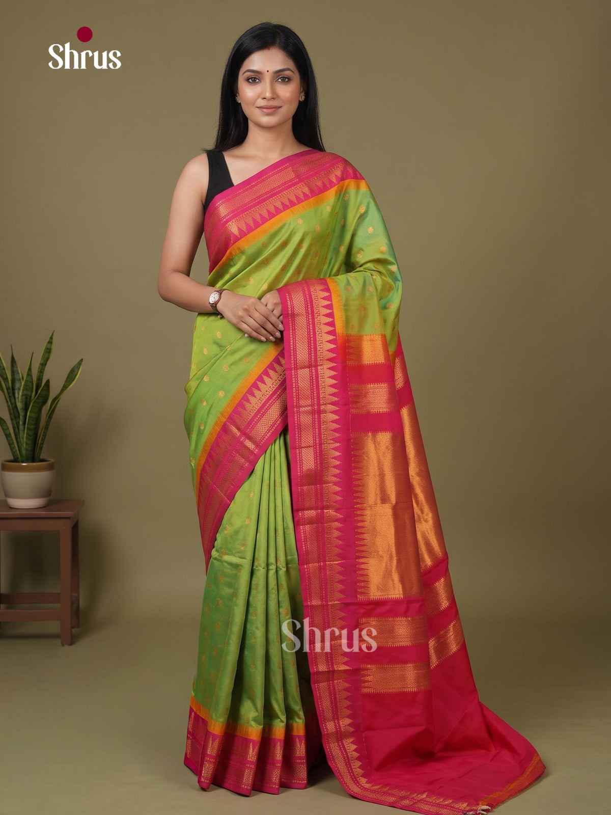 Semi Paithani Saree - EJ14134