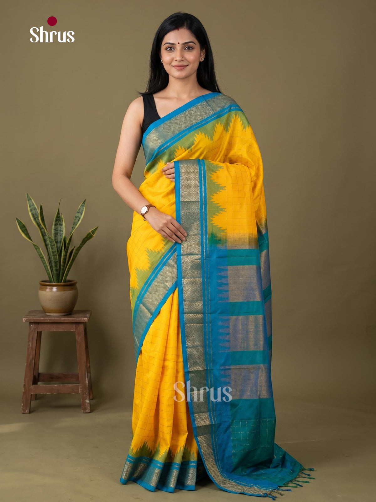 Semi Paithani Saree - EJ14172