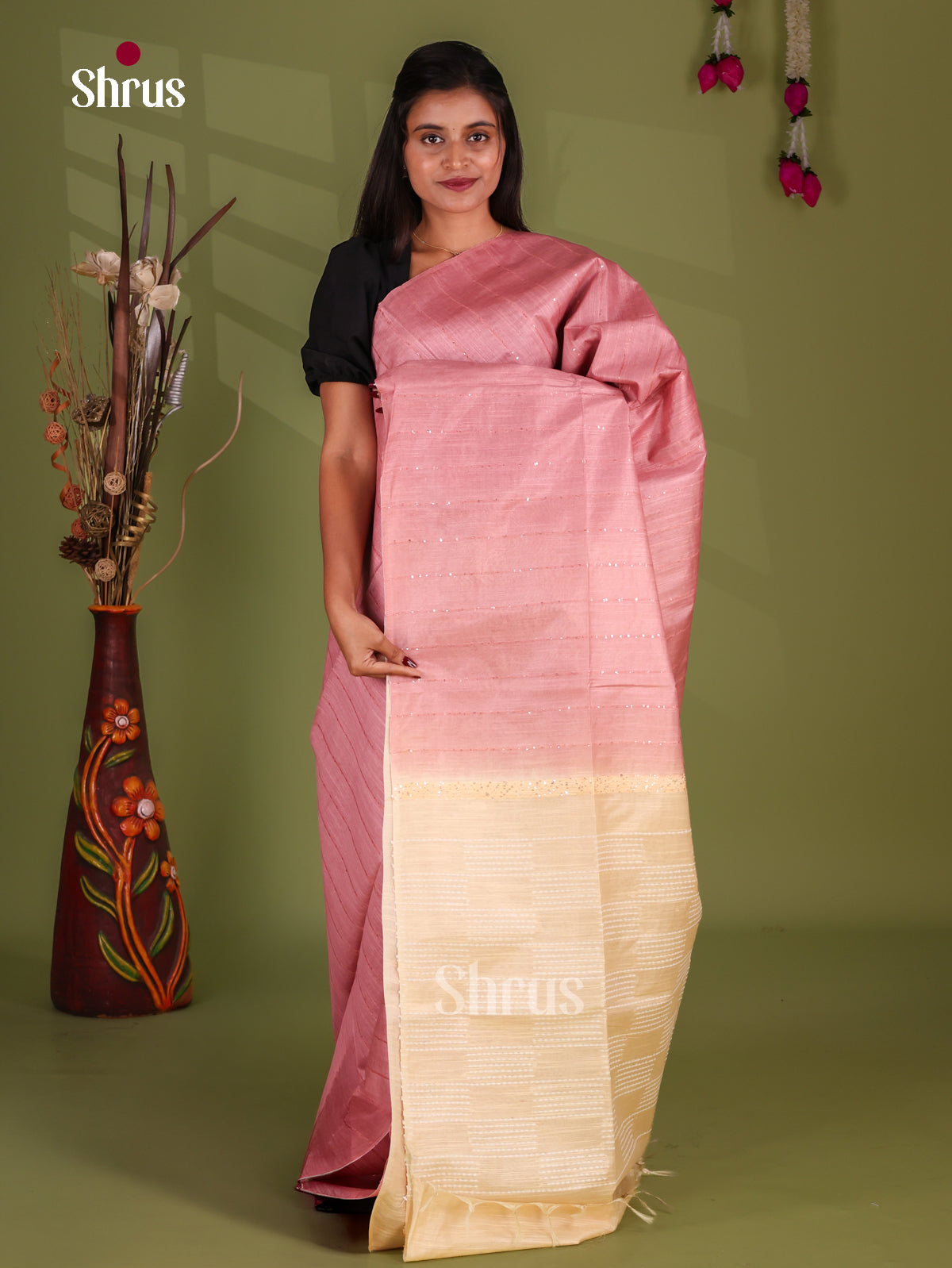 Zari Semi Tussar Saree - EJ14324