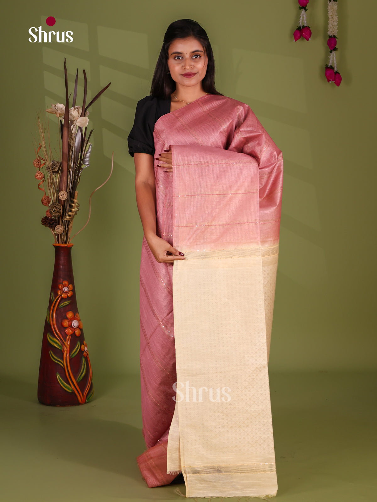 Zari Semi Tussar Saree - EJ14331