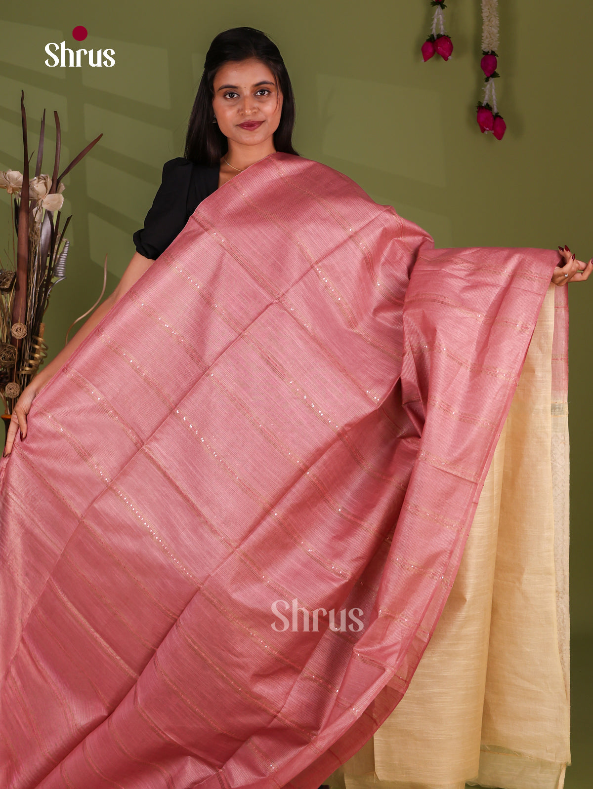 Zari Semi Tussar Saree - EJ14331