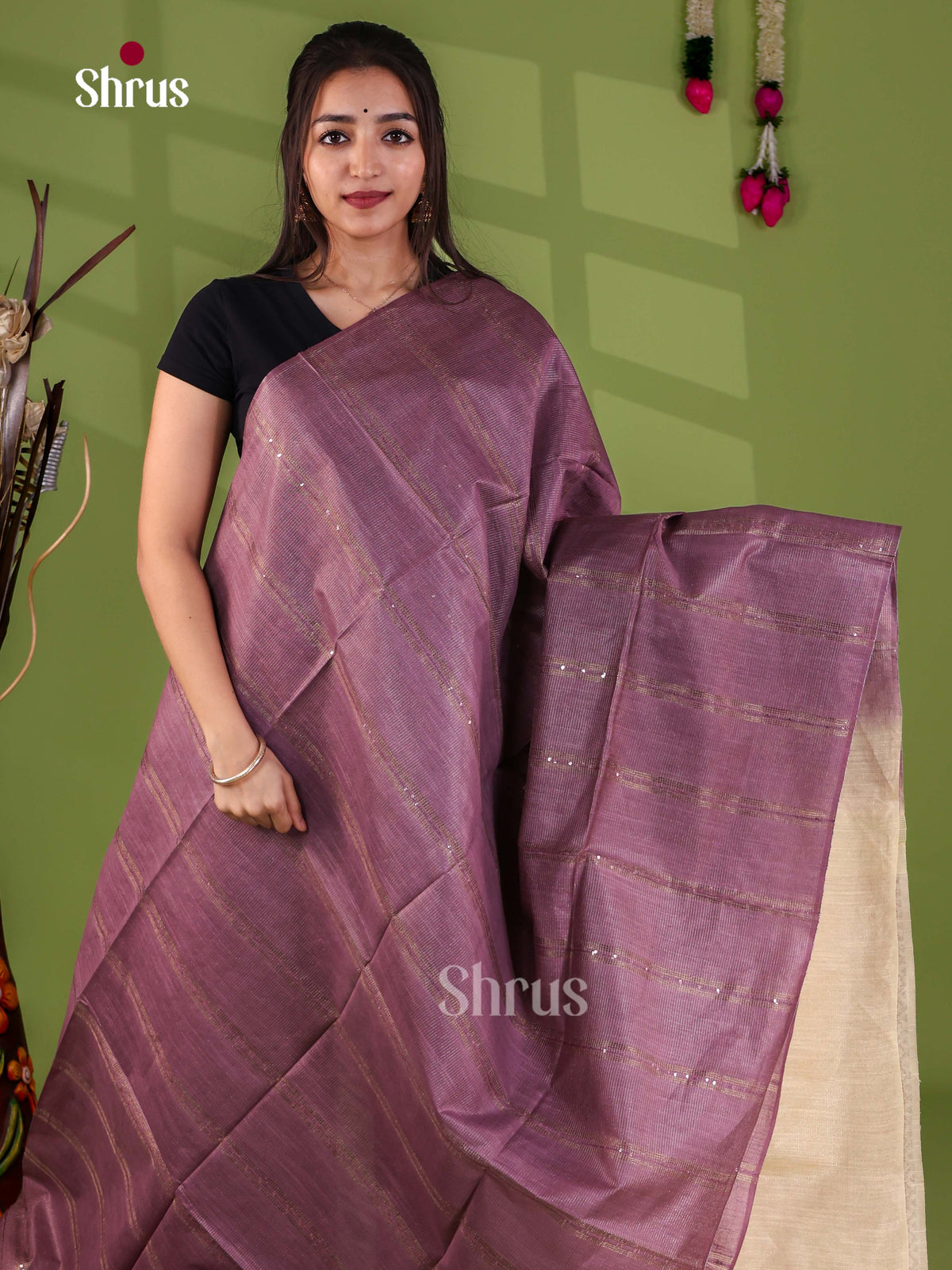 Zari Semi Tussar Saree - EJ14335