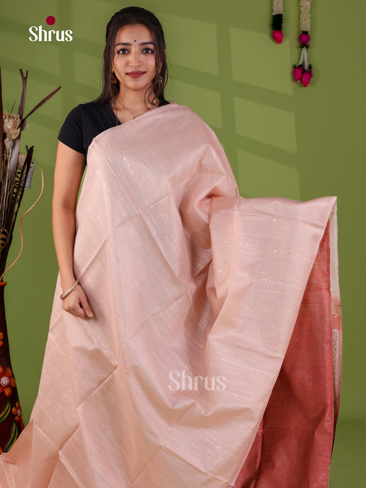 Zari Semi Tussar Saree - EJ14348