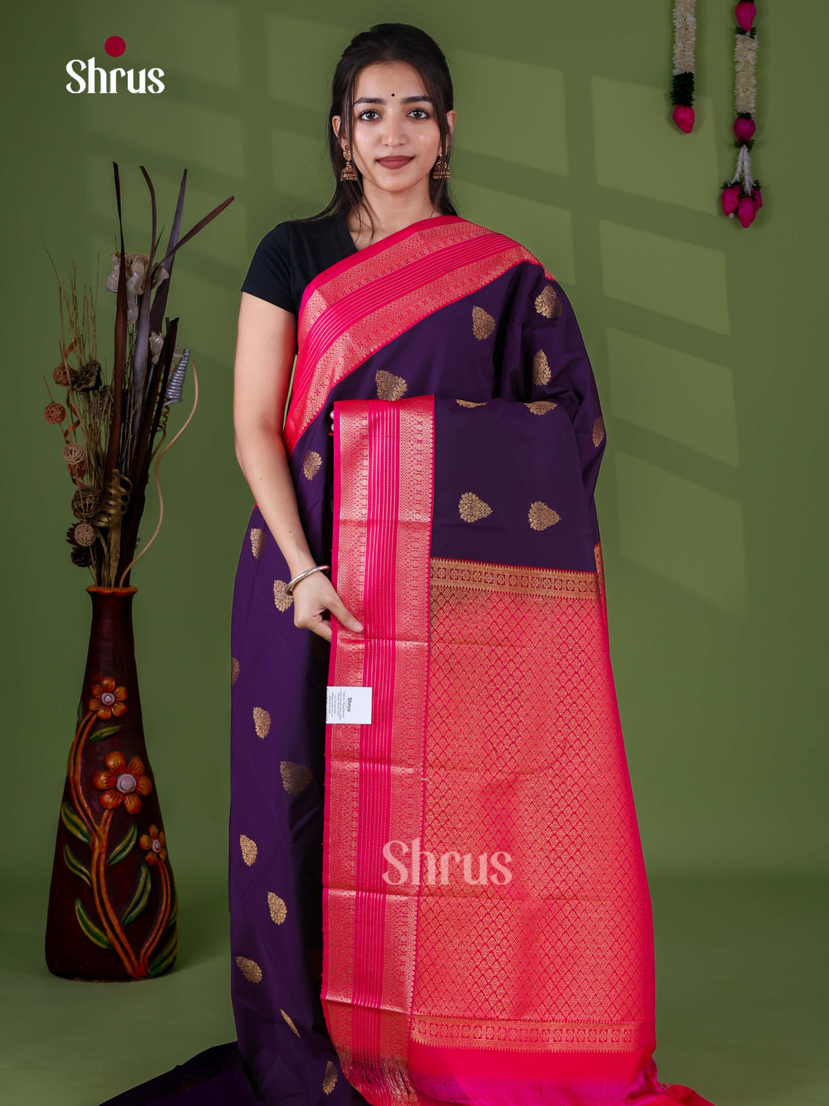 Semi Kanchipuram Saree - EJ15360