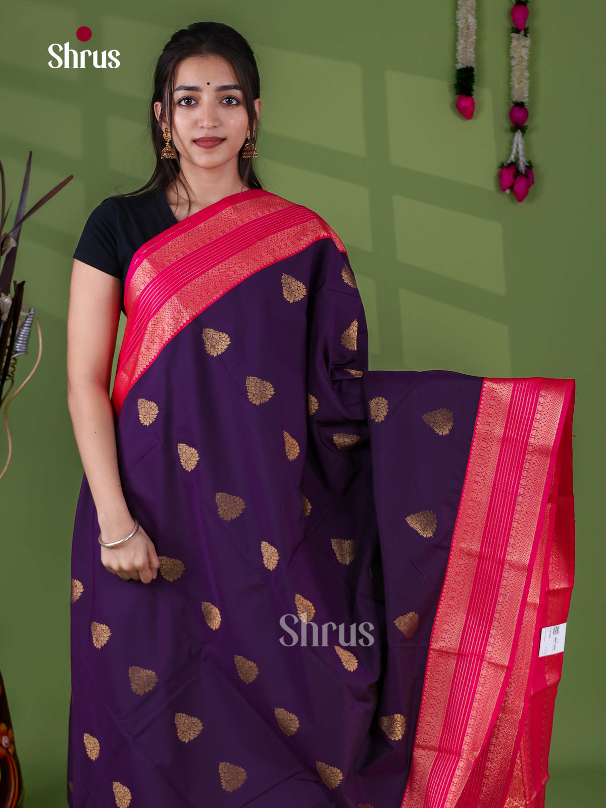 Semi Kanchipuram Saree - EJ15360