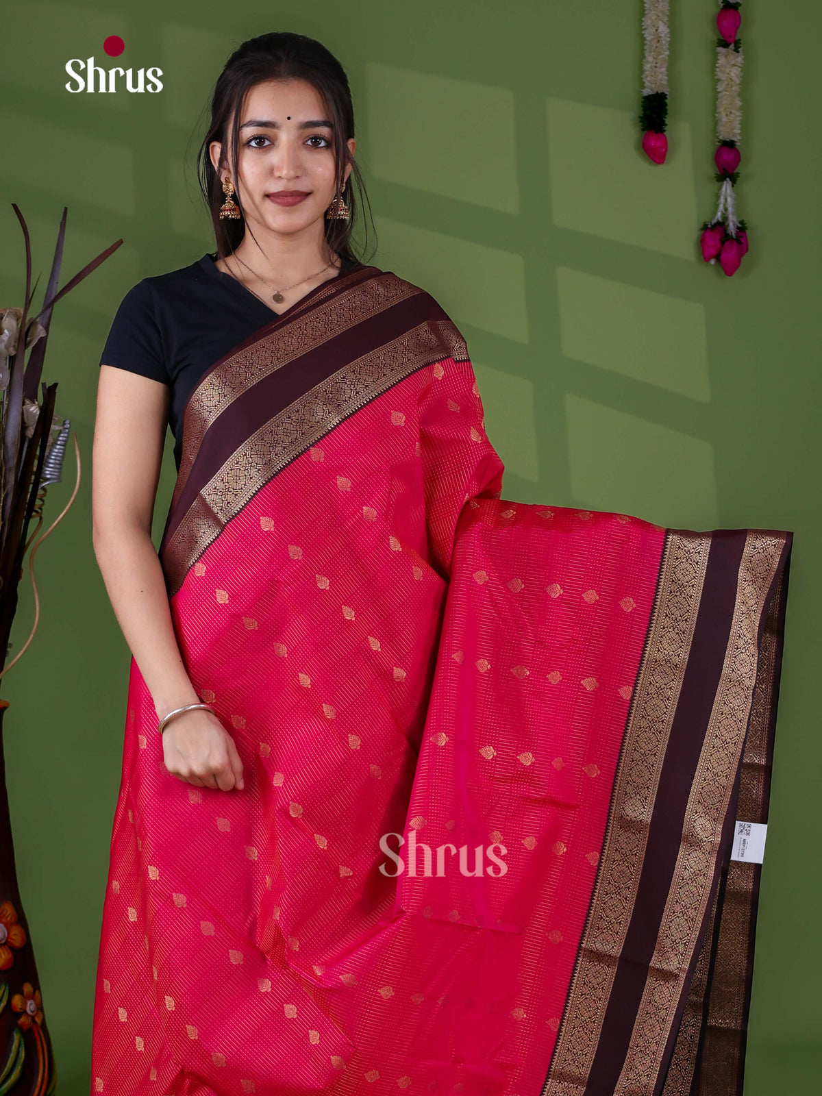 Semi Kanchipuram Saree - EJ15381