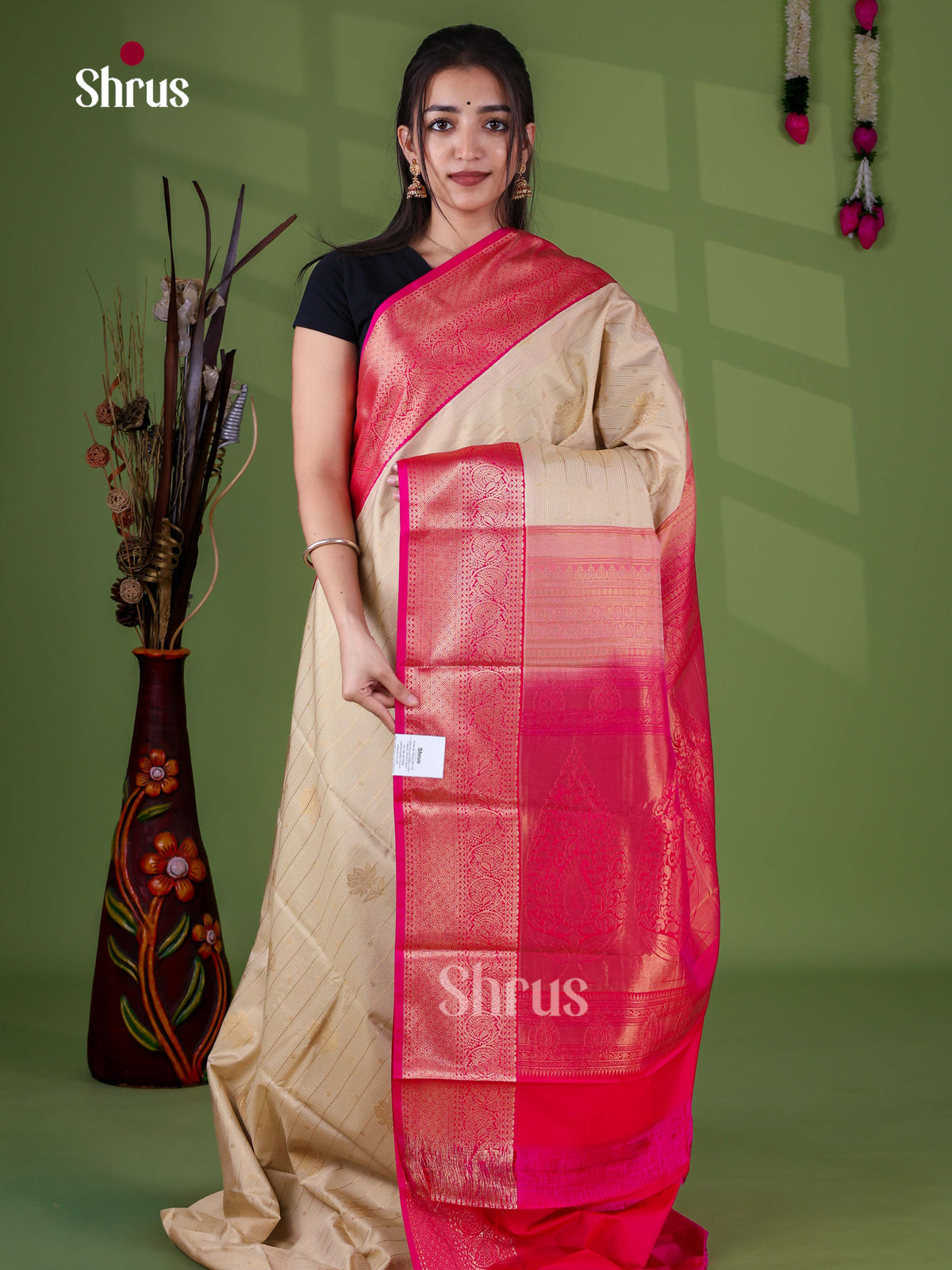 Semi Kanchipuram Saree - EJ15391