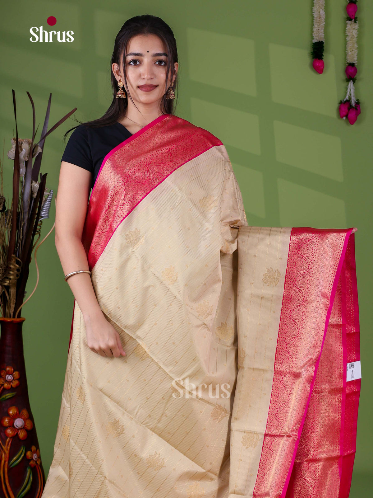 Semi Kanchipuram Saree - EJ15391