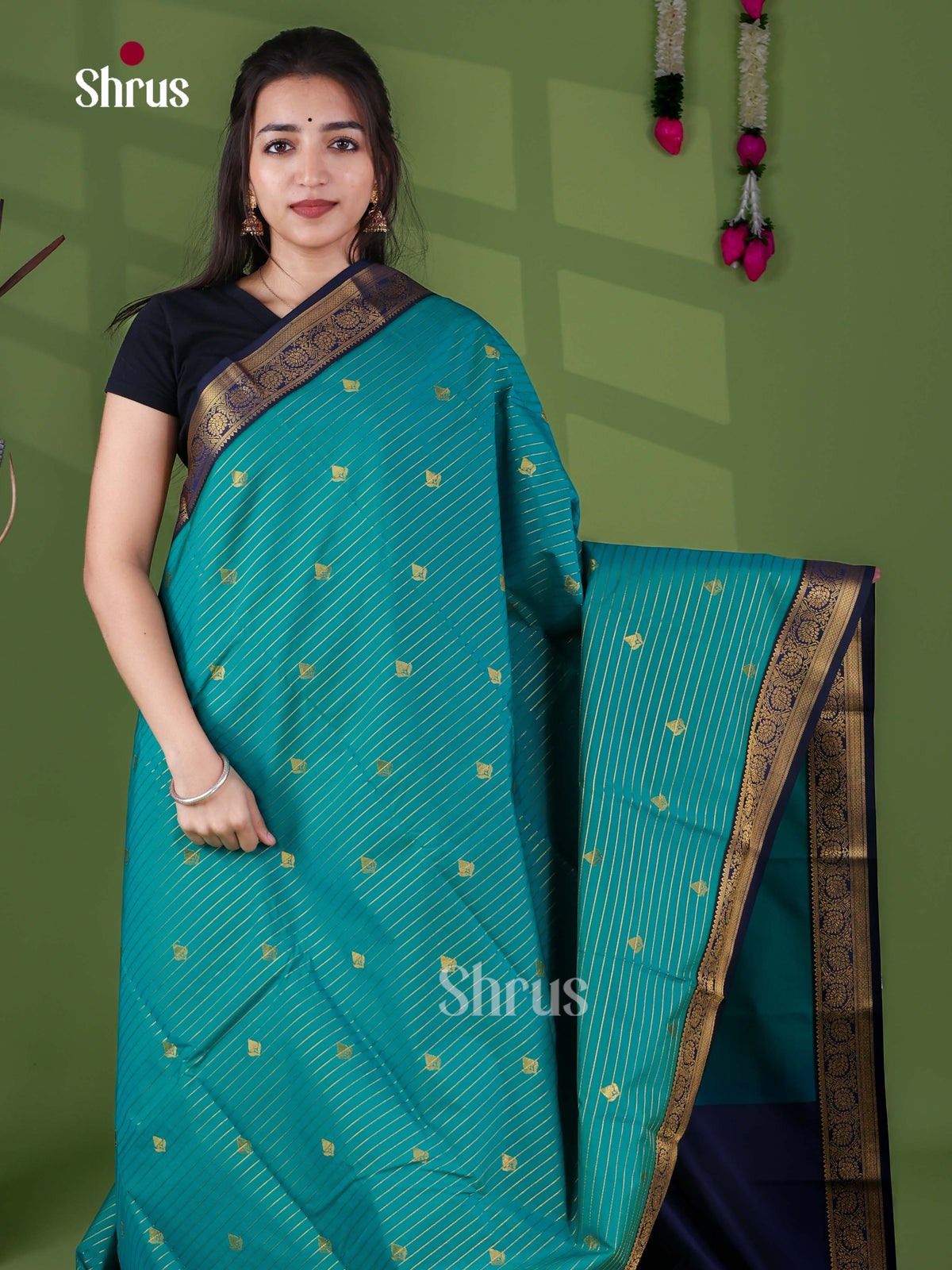 Semi Kanchipuram Saree - EJ15418