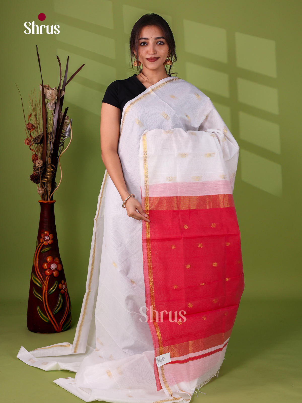 Semi Maheshwari Saree - EJ15483
