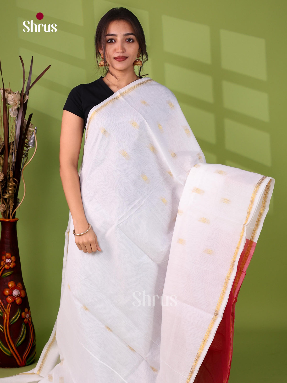 Semi Maheshwari Saree - EJ15483