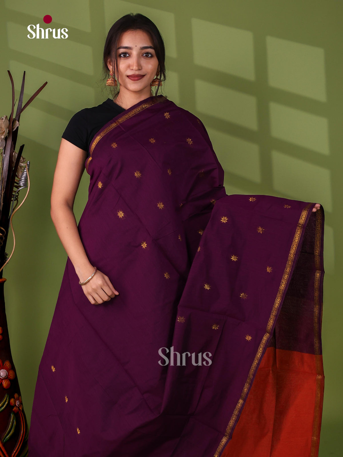 Semi Maheshwari Saree - EJ15484