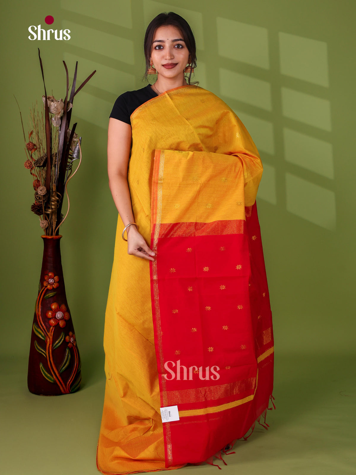 Semi Maheshwari Saree - EJ15485