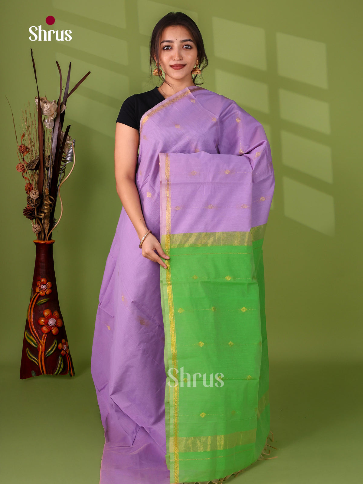 Semi Maheshwari Saree - EJ15486