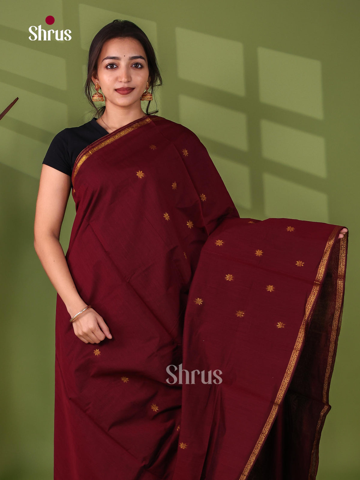 Semi Maheshwari Saree - EJ15493