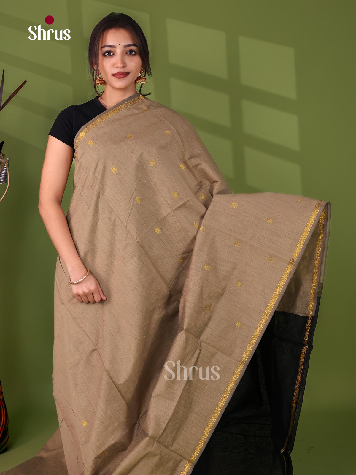 Semi Maheshwari Saree - EJ15494