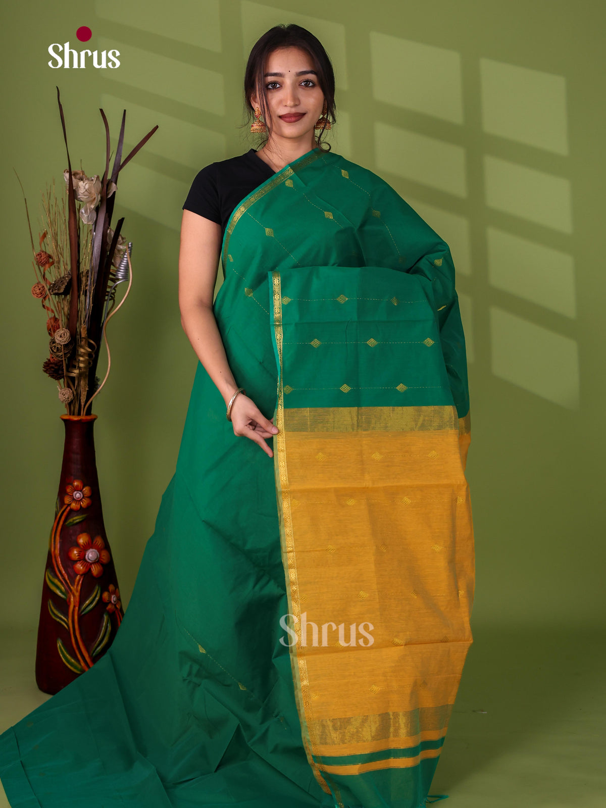 Semi Maheshwari Saree - EJ15500