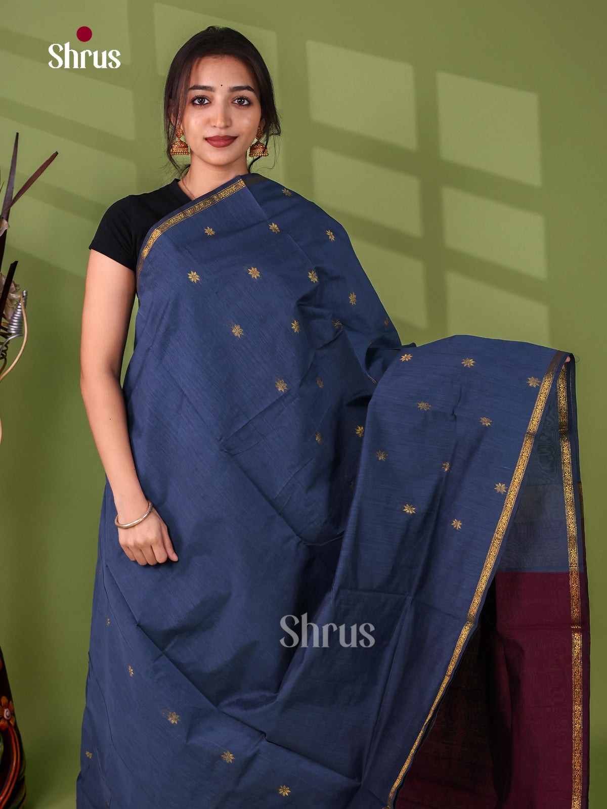 Semi Maheshwari Saree - EJ15501