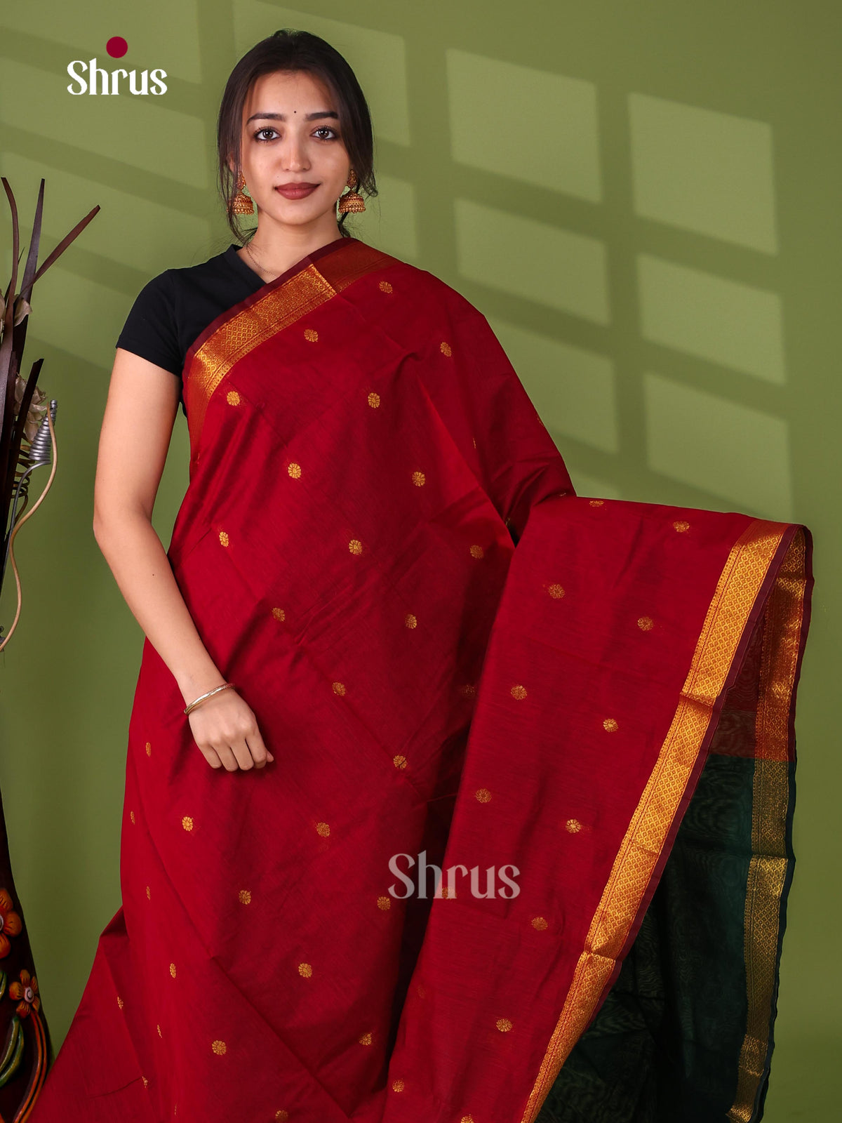 Semi Maheshwari Saree - EJ15503
