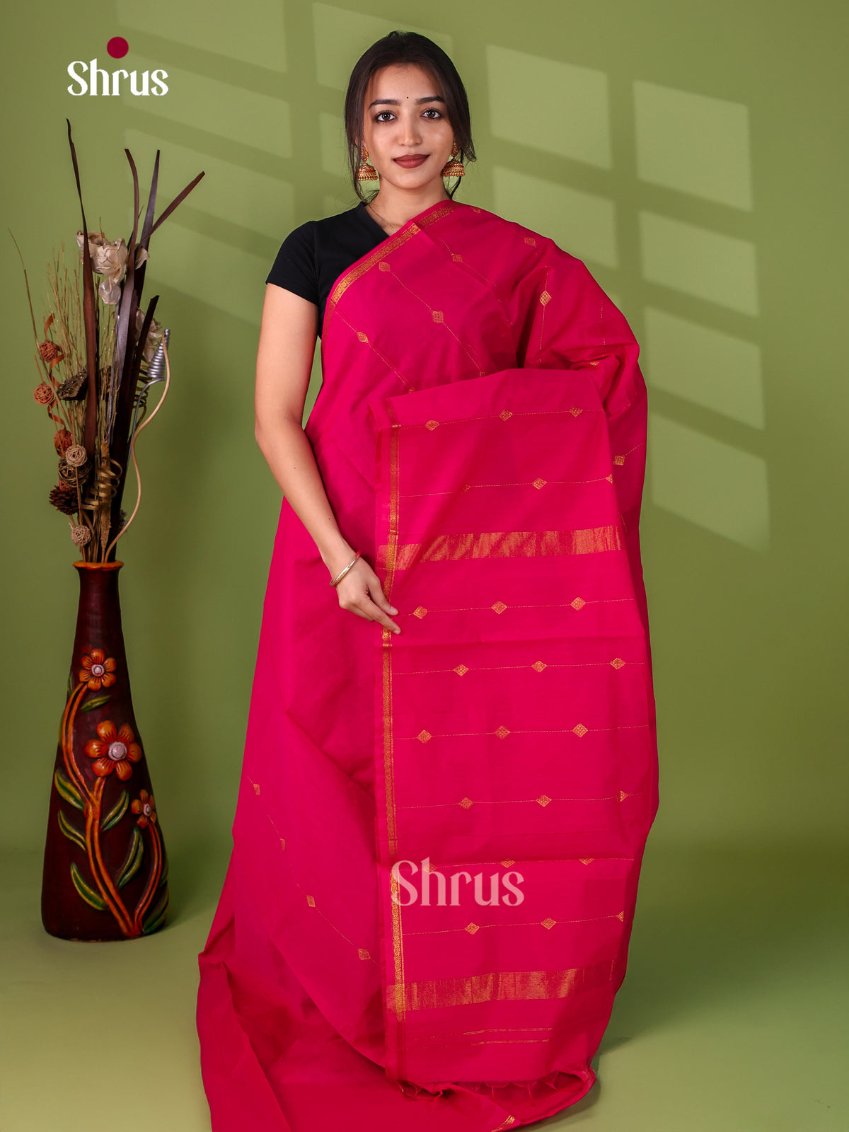 Semi Maheshwari Saree - EJ15504