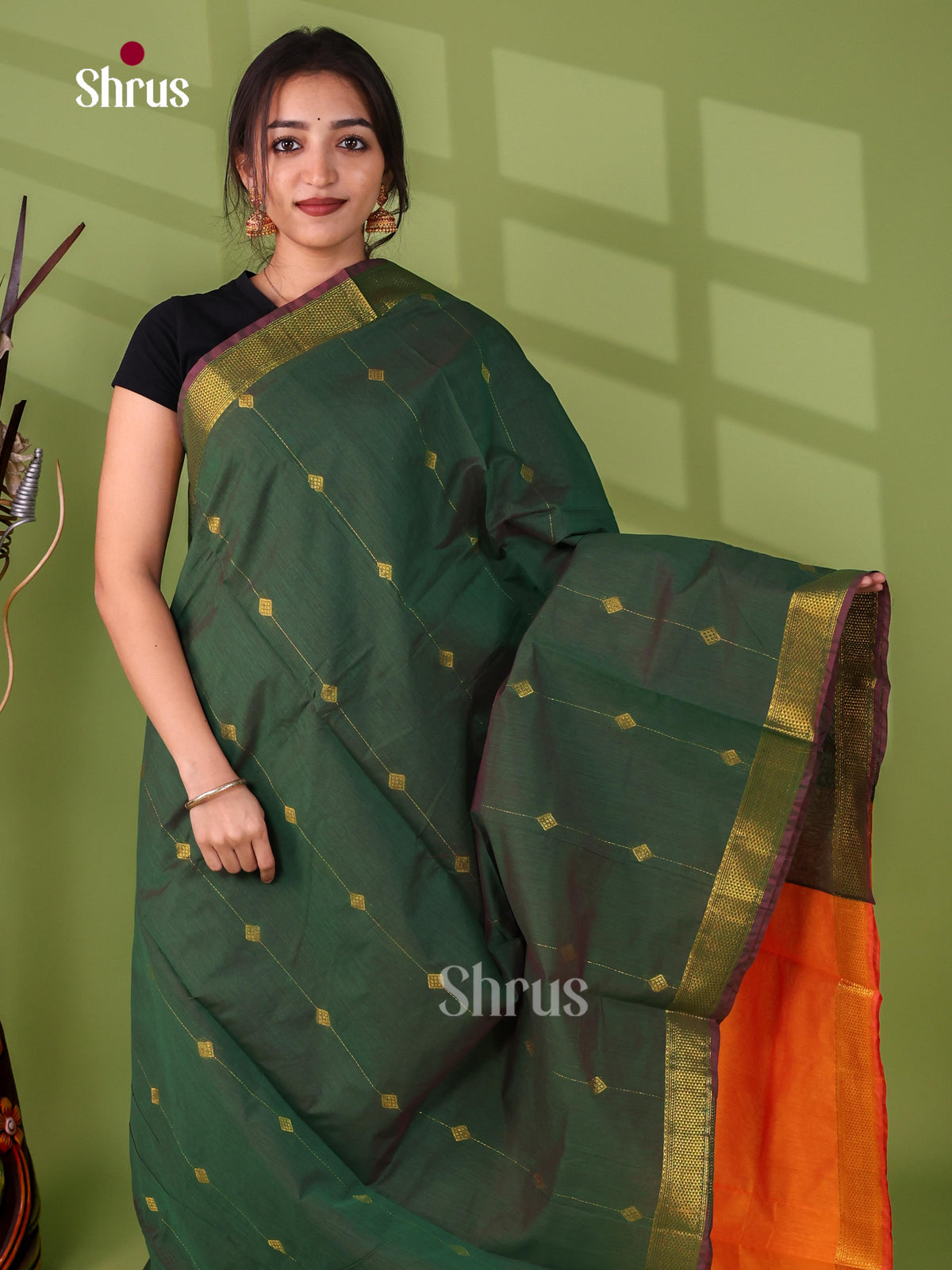 Semi Maheshwari Saree - EJ15506