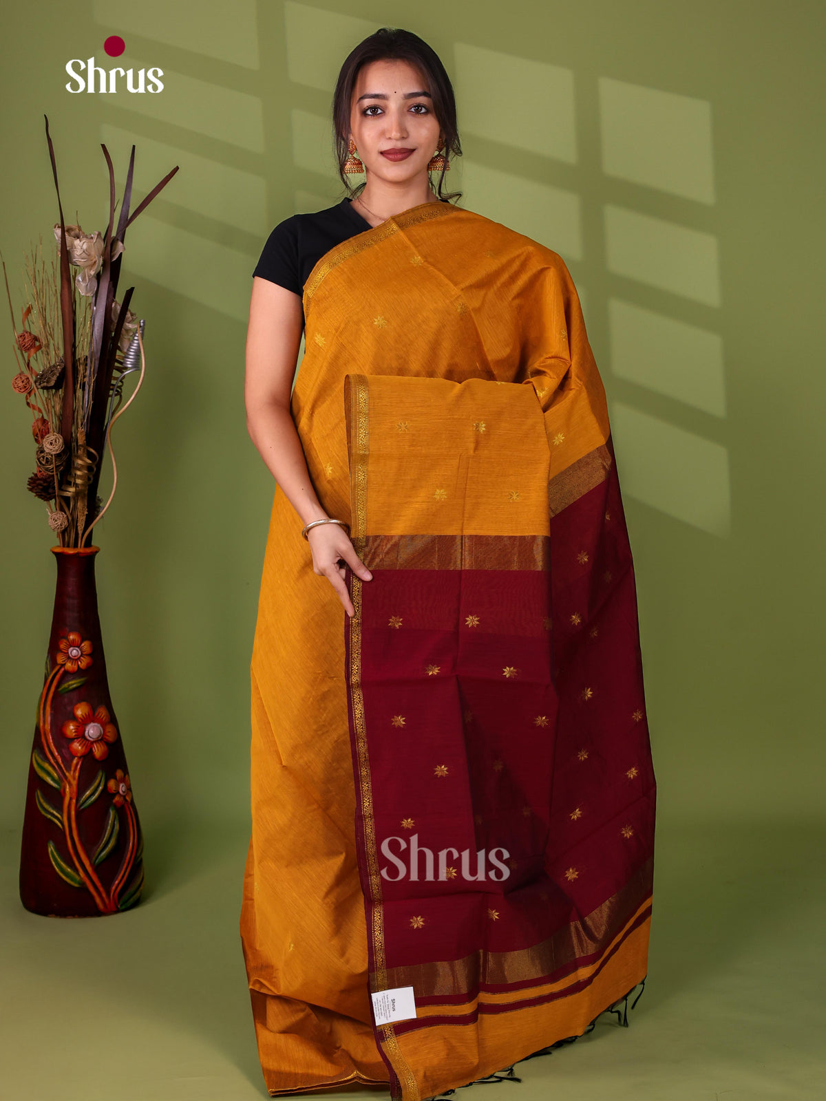 Semi Maheshwari Saree - EJ15509