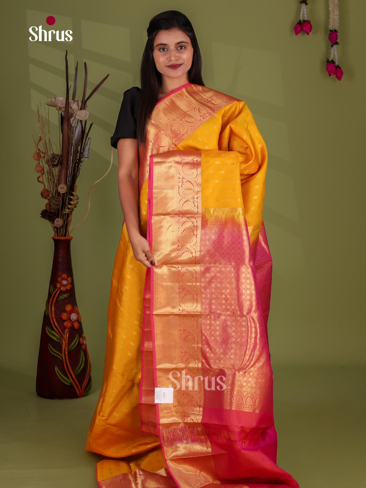 Kanchipuram-halfpure Saree - EJ17007