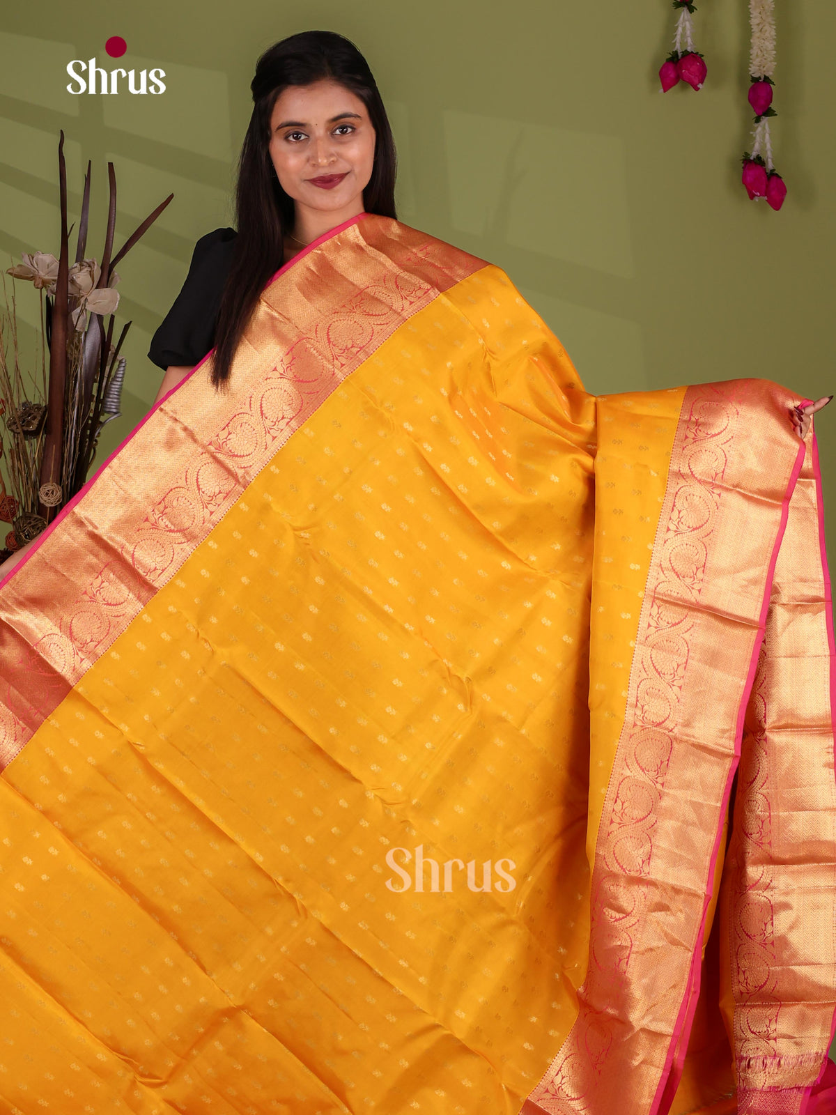 Kanchipuram-halfpure Saree - EJ17007