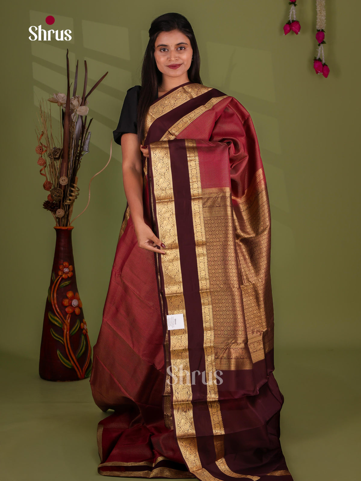 Kanchipuram-halfpure Saree - EJ17041