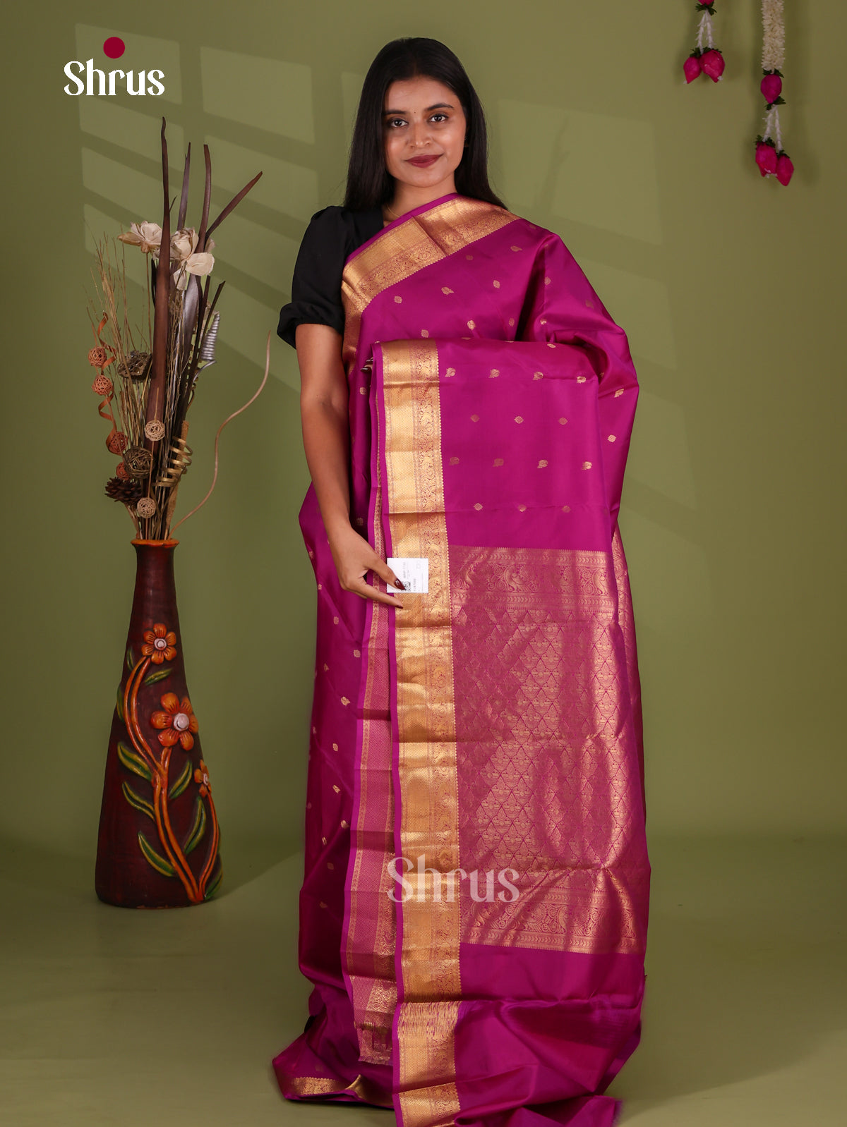 Kanchipuram-halfpure Saree - EJ17052