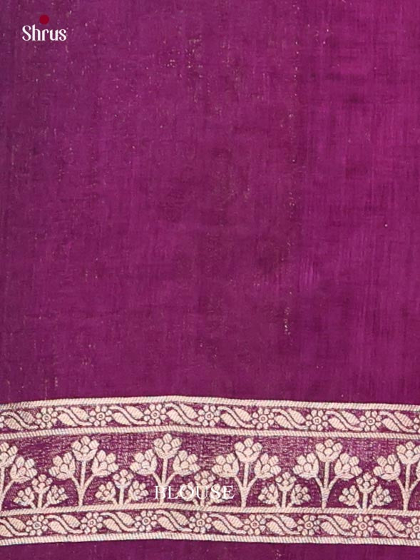 Jute Banaras Saree - EJ19023