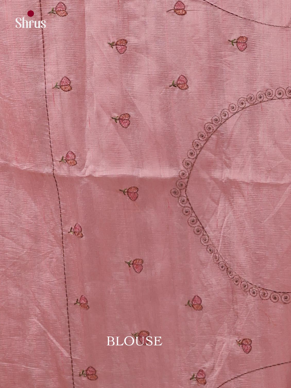 Semi Rawsilk Embroidery Saree - EJ21001