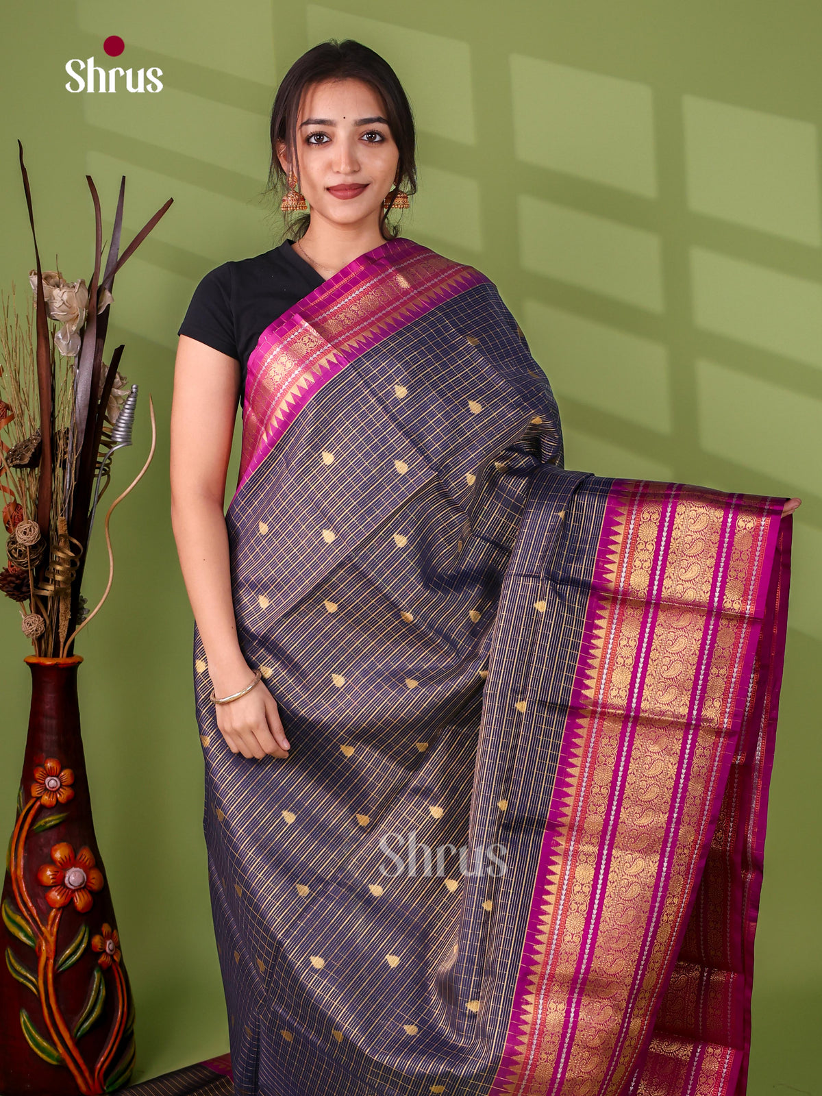 Chettinad Semi Silk Saree - EJ21030