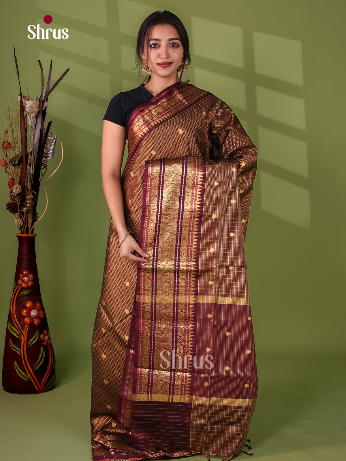 Chettinad Semi Silk Saree - EJ21035