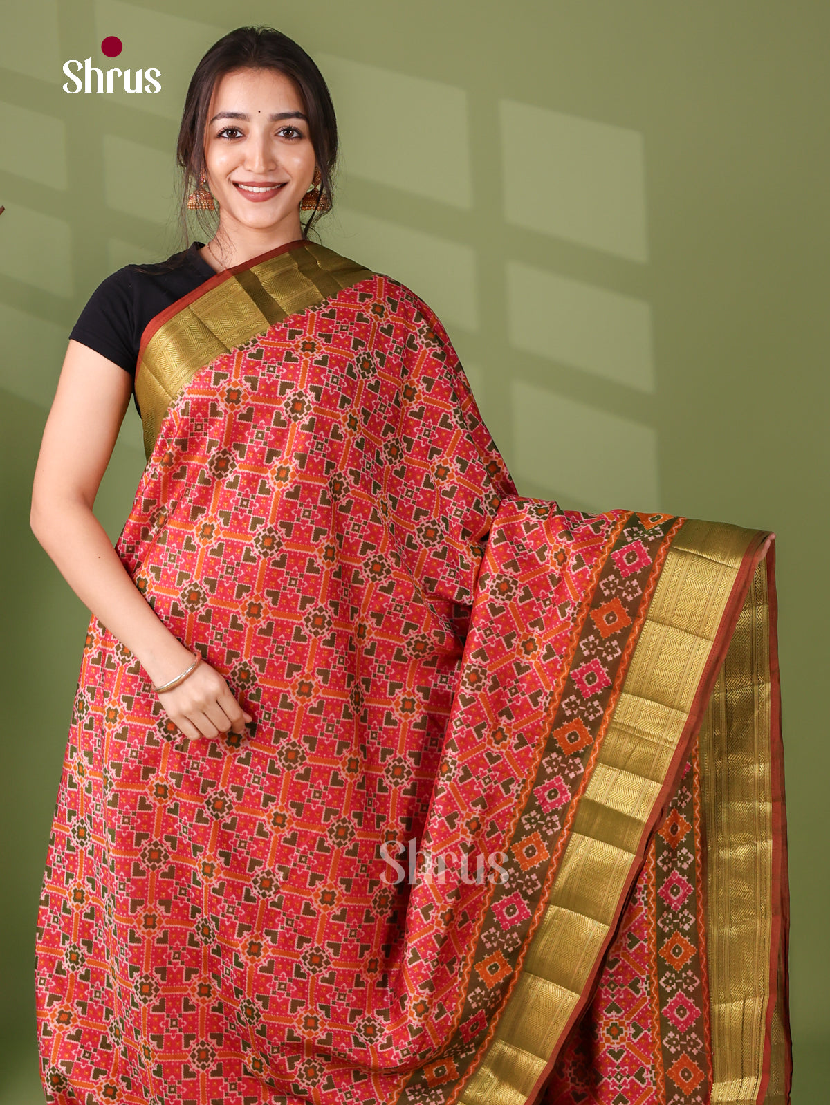 Semi Patola Saree - EJ21047