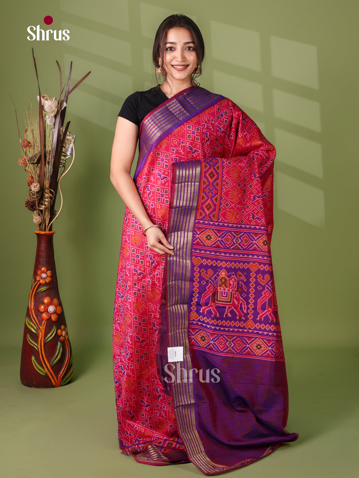 Semi Patola Saree - EJ21049