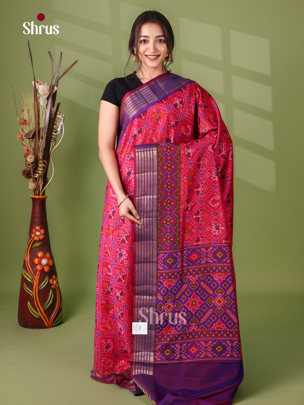 Semi Patola Saree - EJ21050