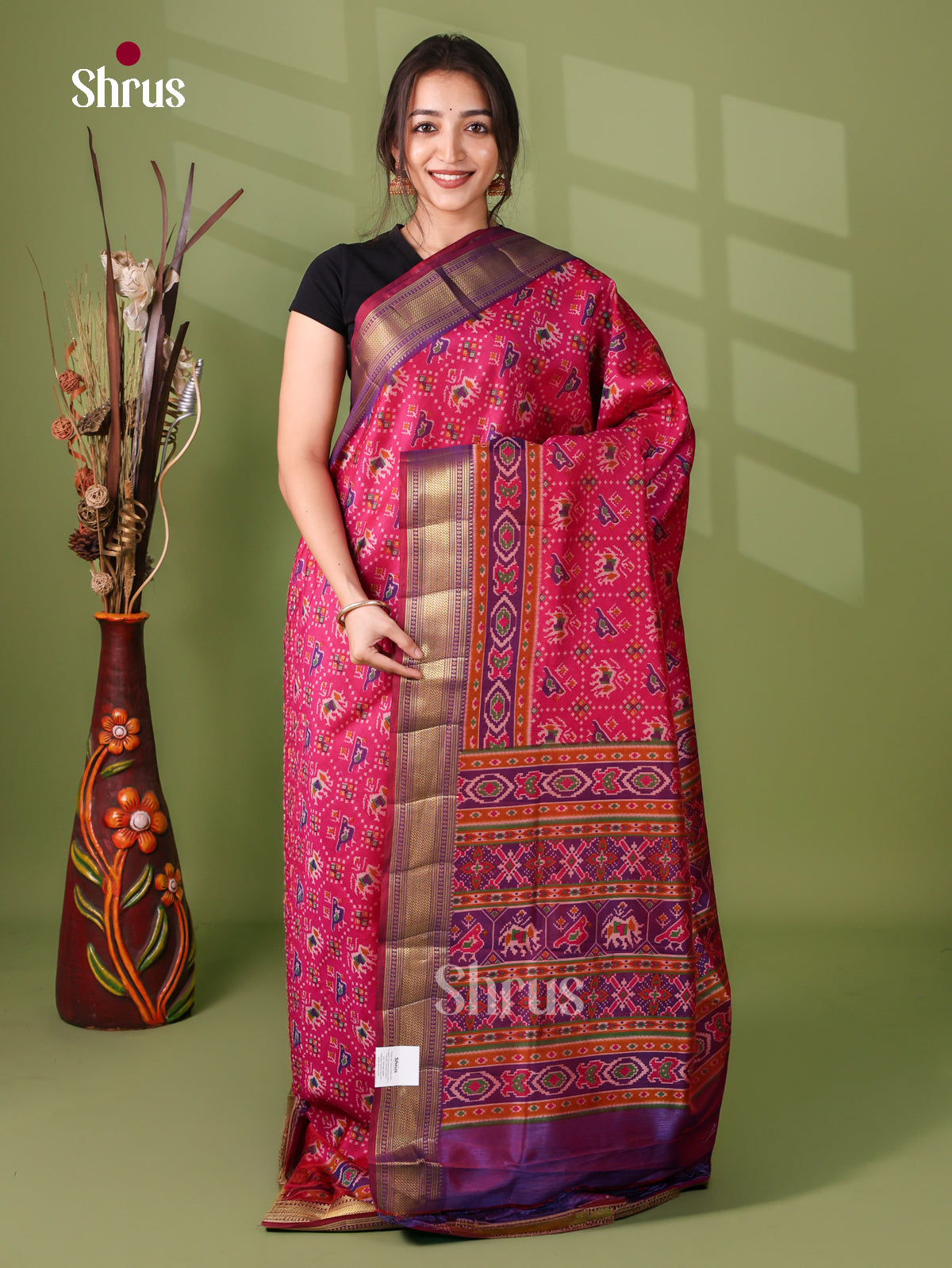 Semi Patola Saree - EJ21053
