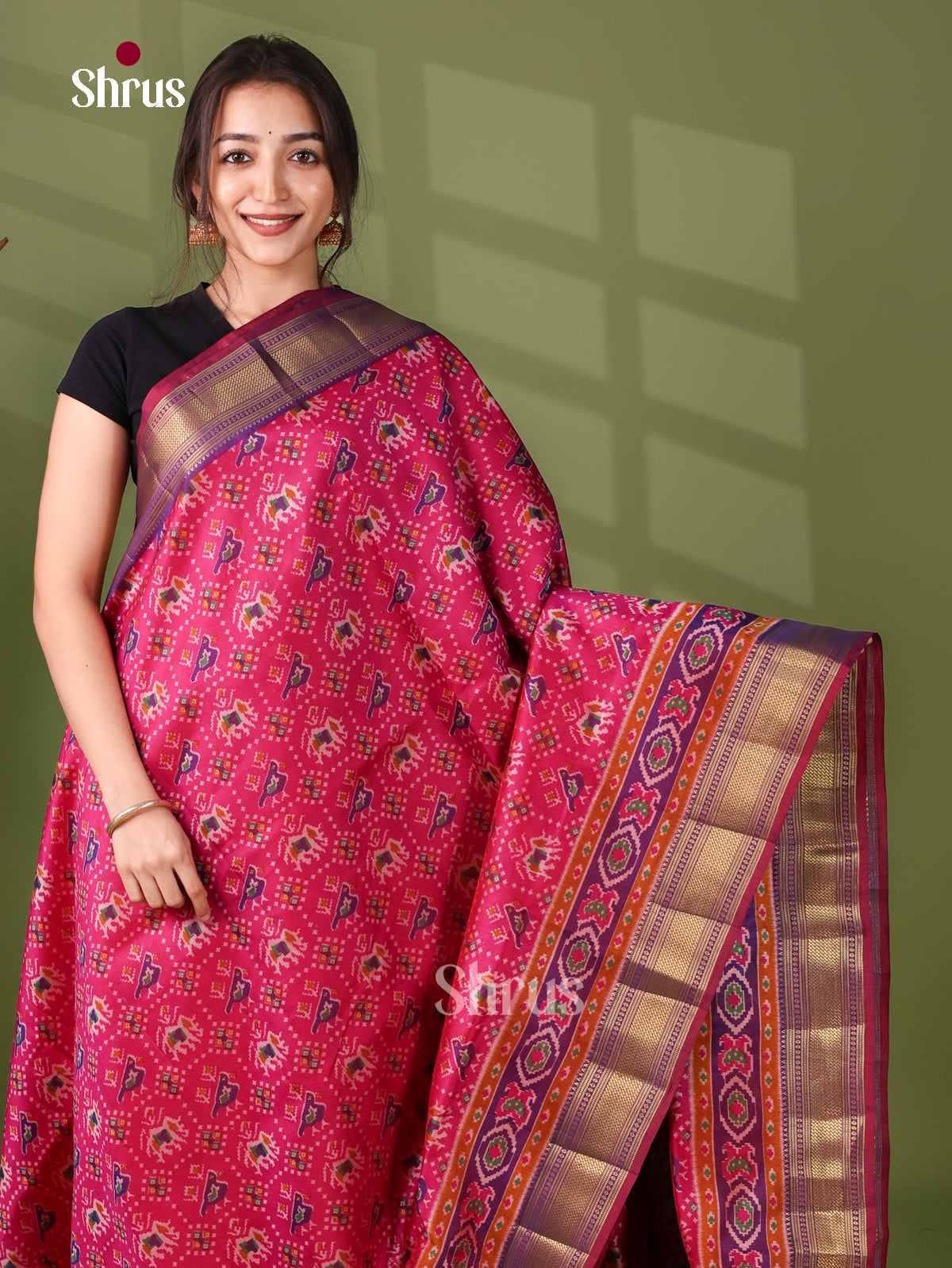 Semi Patola Saree - EJ21053