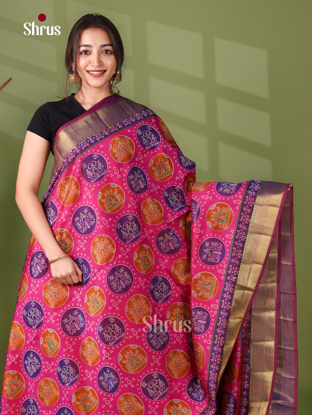 Semi Patola Saree - EJ21054