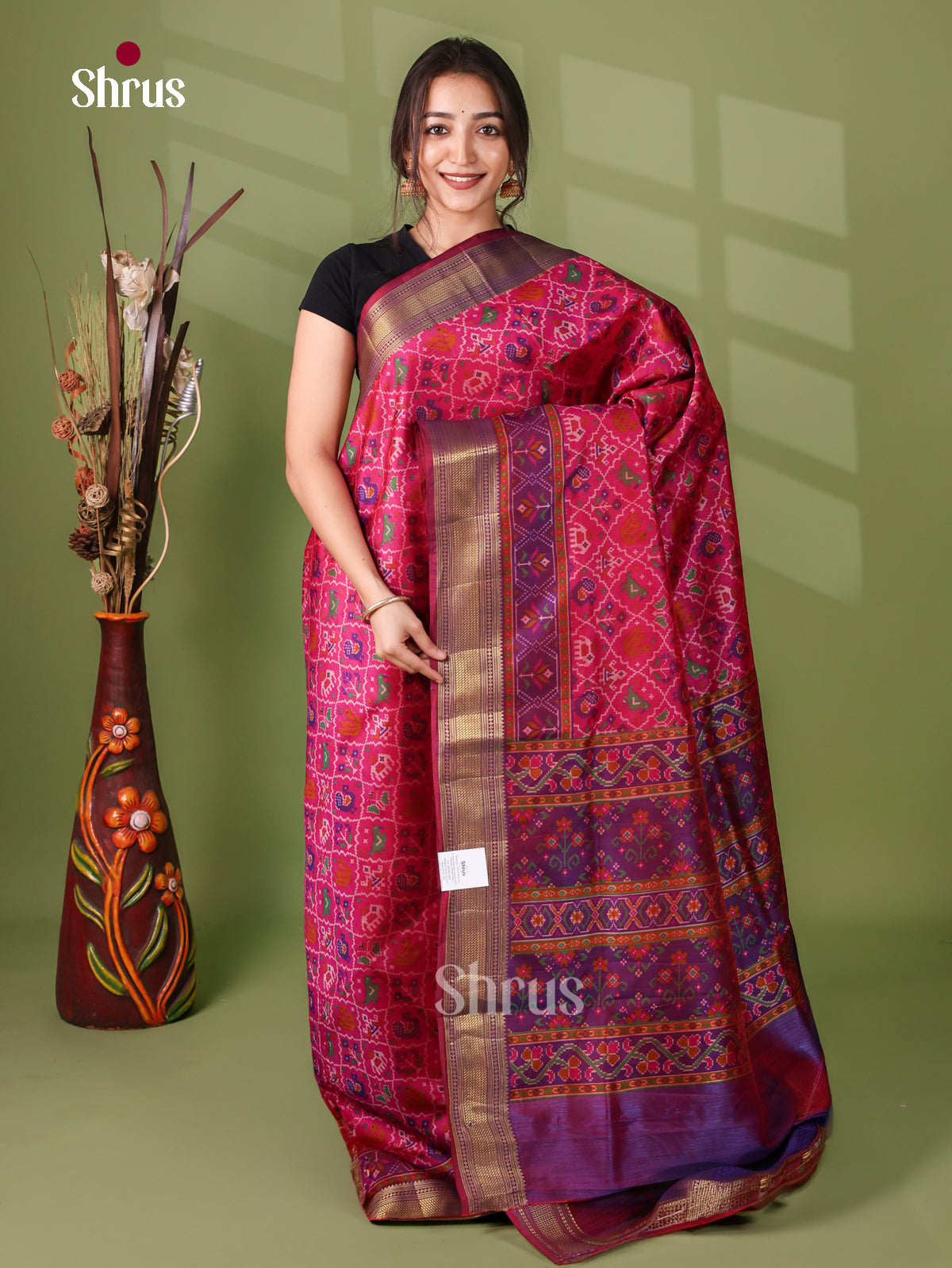 Semi Patola Saree - EJ21055