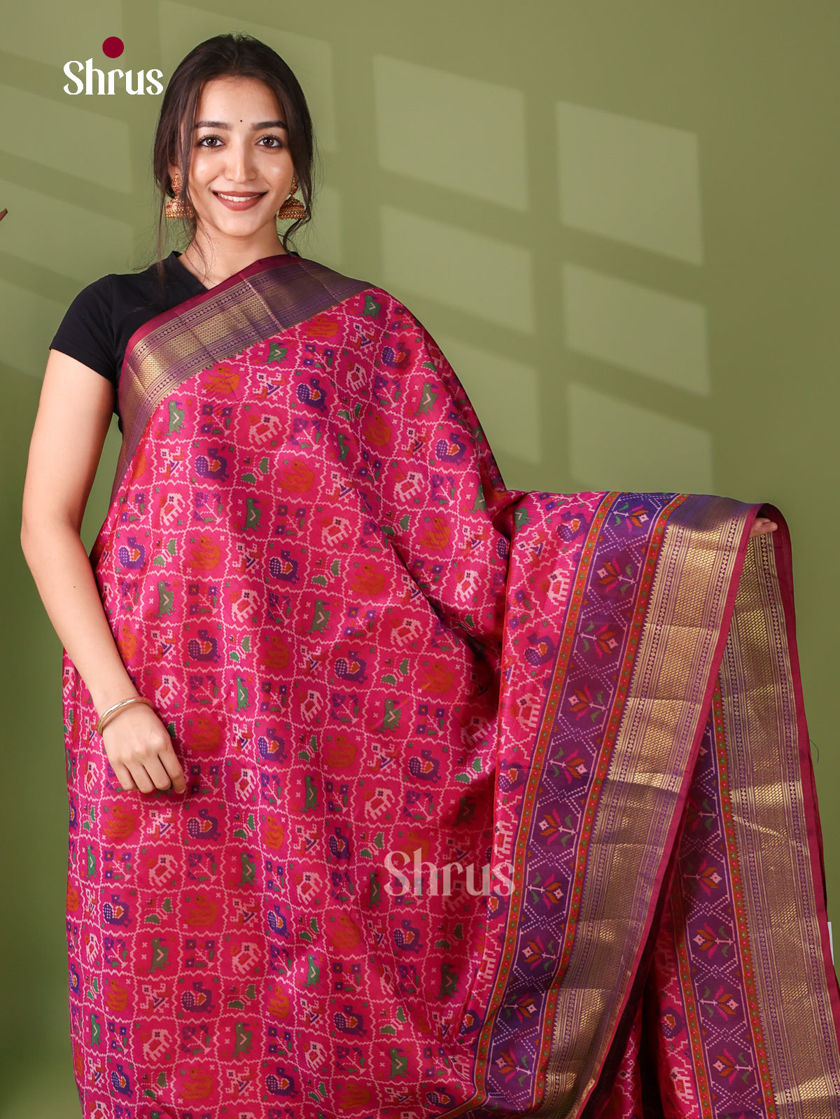 Semi Patola Saree - EJ21055